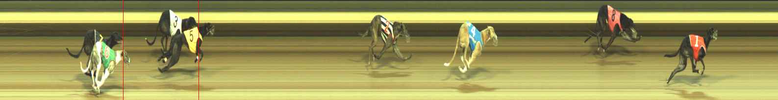 Photo finish for Warragul Race 10