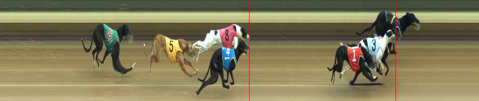 Photo finish for Warragul Race 3