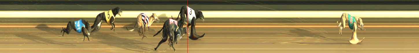 Photo finish for Warragul Race 5