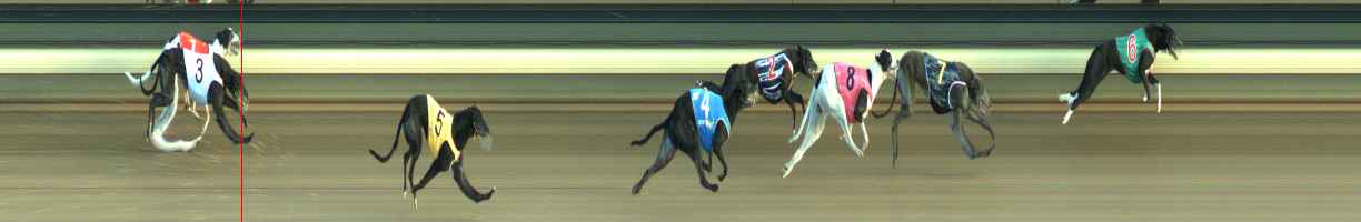 Photo finish for Warragul Race 6