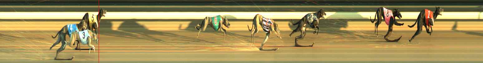 Photo finish for Warragul Race 7