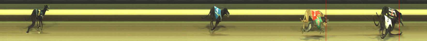 Photo finish for Warragul Race 4