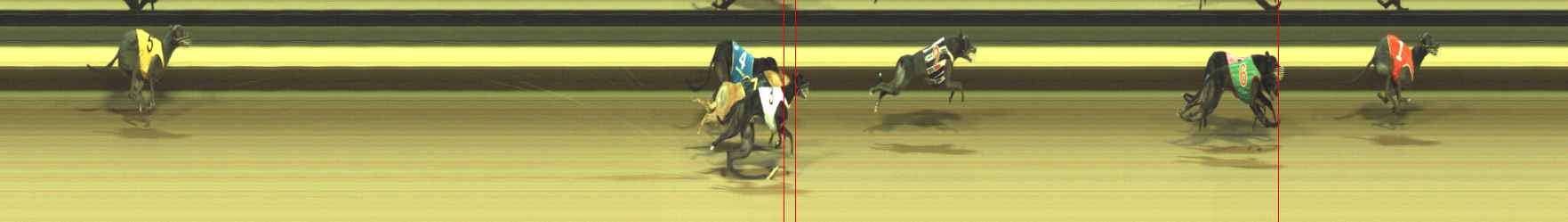 Photo finish for Warragul Race 6
