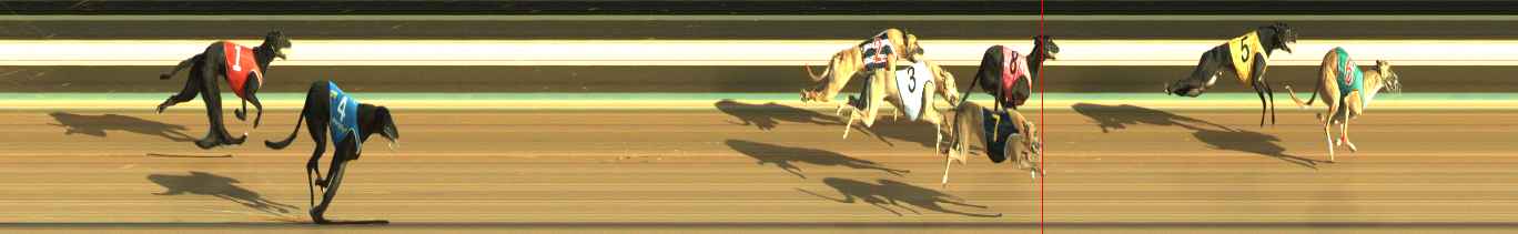 Photo finish for Warragul Race 2