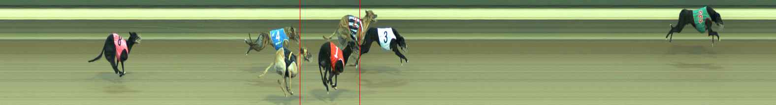 Photo finish for Warragul Race 6