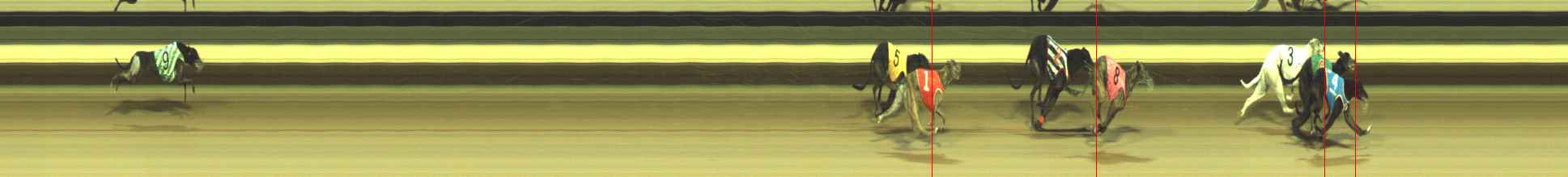 Photo finish for Warragul Race 12