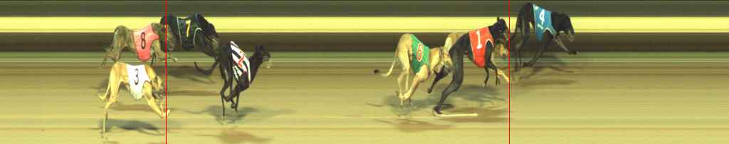 Photo finish for Warragul Race 4