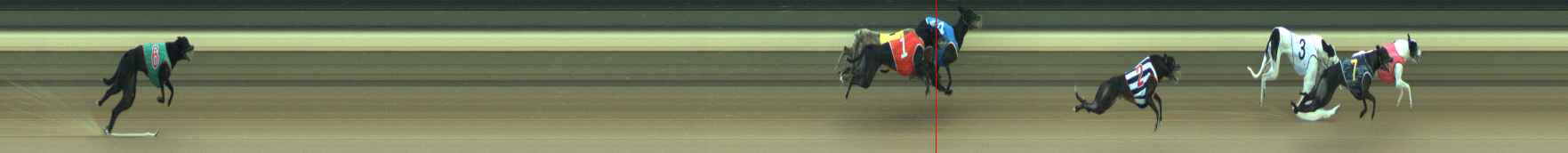Photo finish for Warragul Race 4