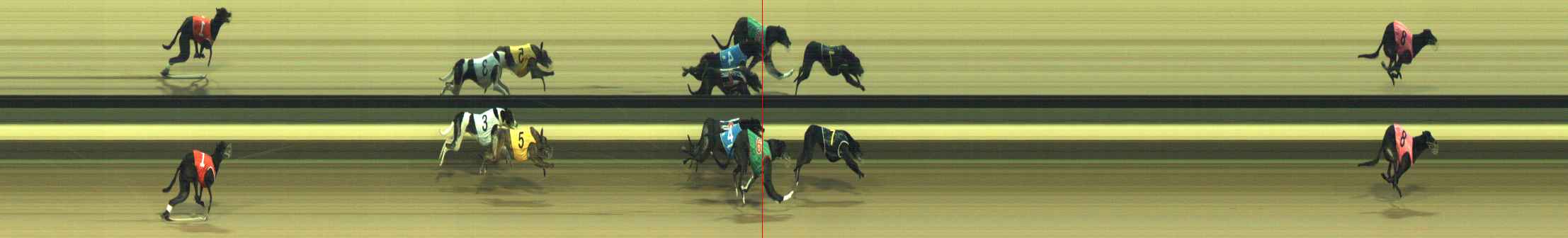 Photo finish for Warragul Race 9