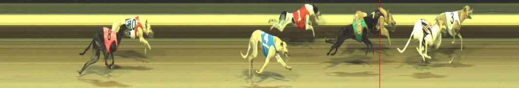 Photo finish for Warragul Race 11