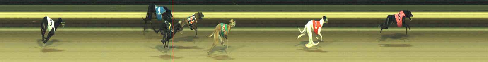 Photo finish for Warragul Race 9