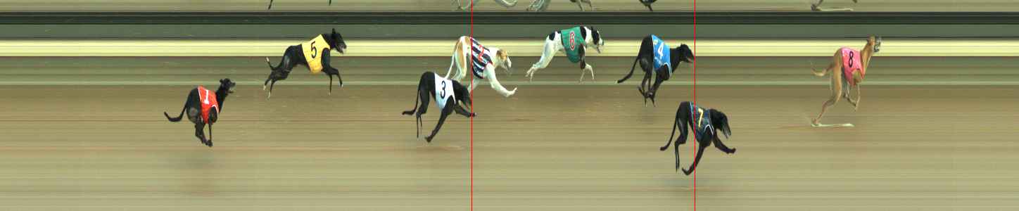 Photo finish for Warragul Race 5