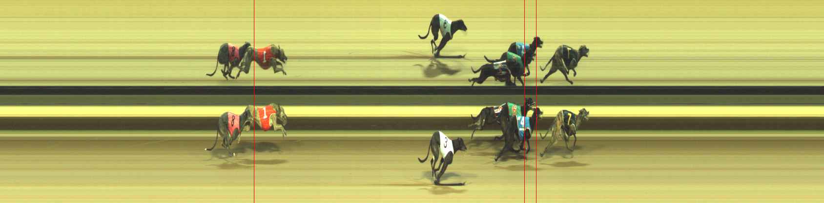 Photo finish for Warragul Race 10