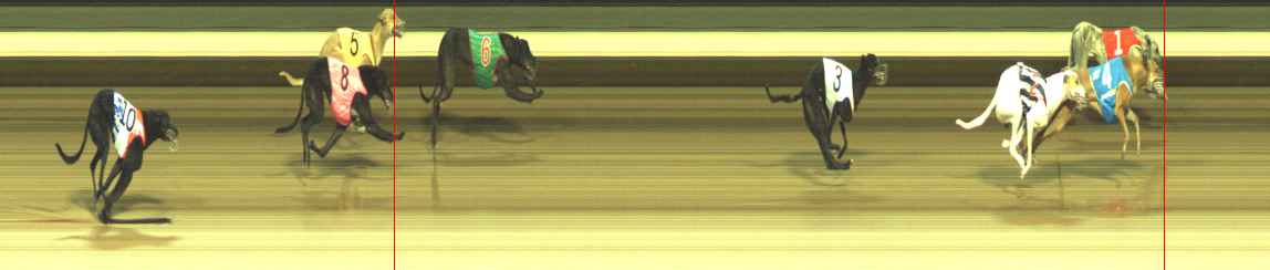 Photo finish for Warragul Race 7