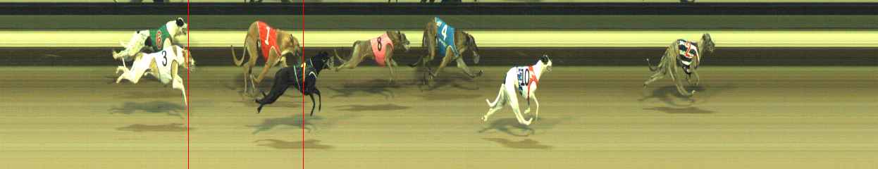 Photo finish for Warragul Race 10