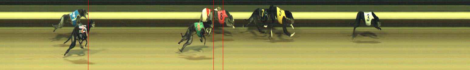 Photo finish for Warragul Race 11