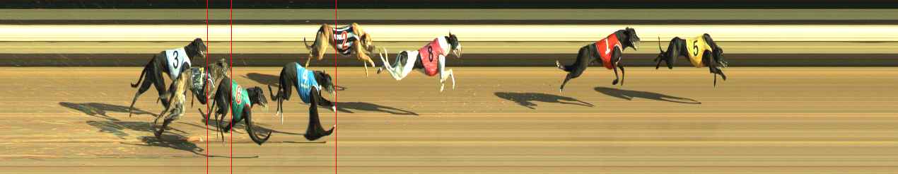 Photo finish for Warragul Race 4