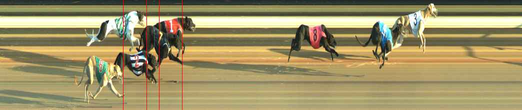 Photo finish for Warragul Race 7