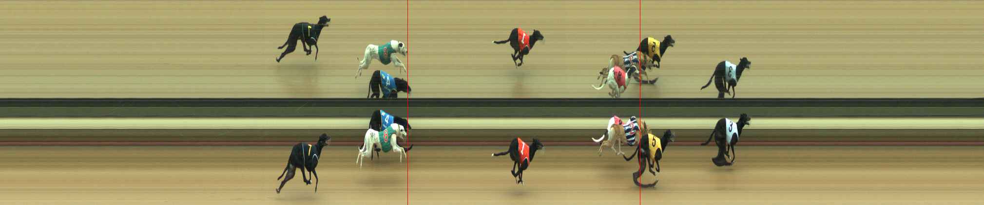 Photo finish for Warragul Race 3