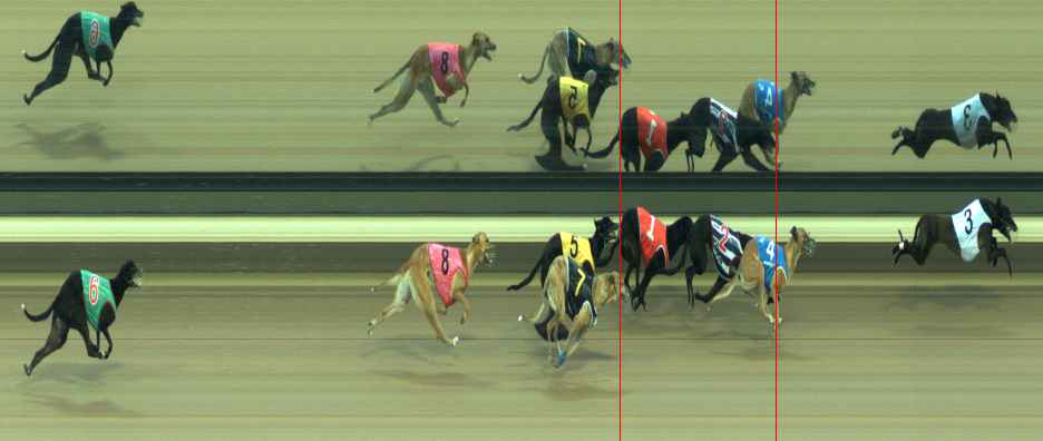 Photo finish for Warragul Race 7