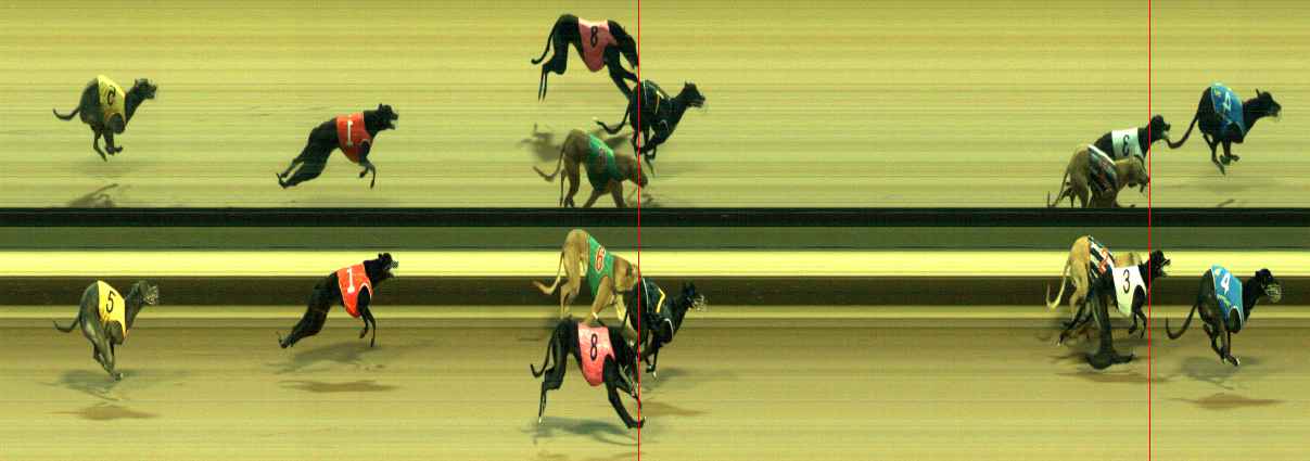 Photo finish for Warragul Race 9