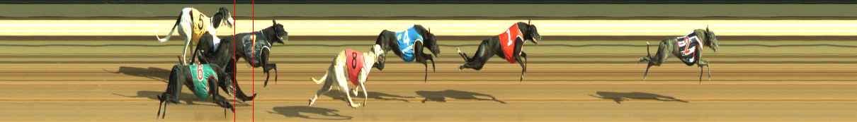 Photo finish for Warragul Race 4