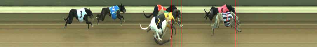 Photo finish for Warragul Race 5