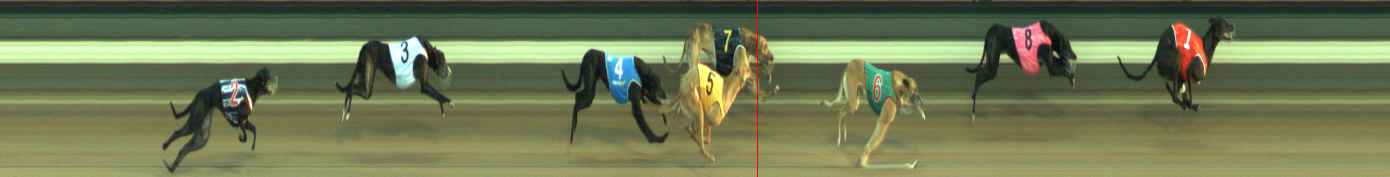 Photo finish for Warragul Race 9