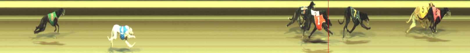 Photo finish for Warragul Race 1