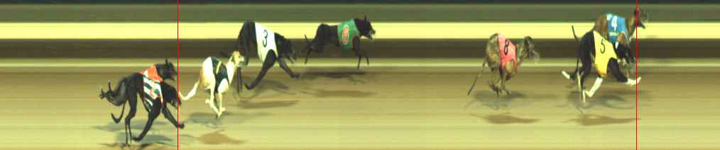 Photo finish for Warragul Race 9