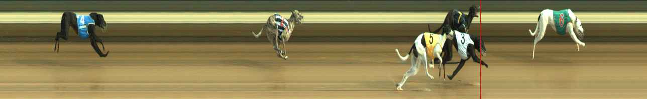 Photo finish for Warragul Race 3