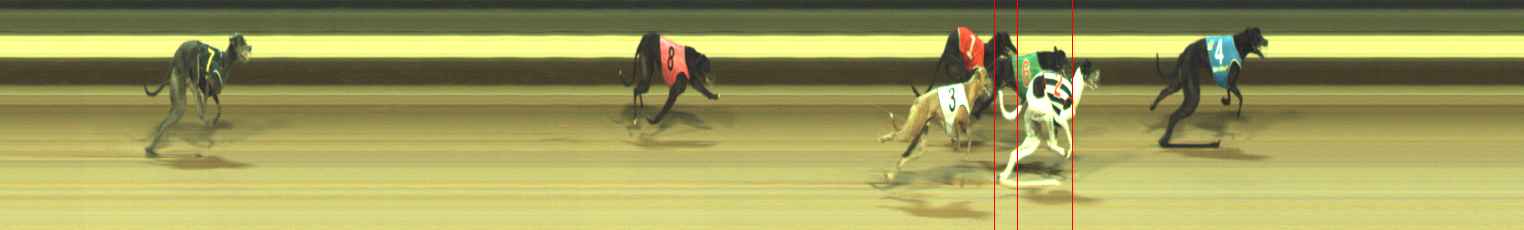 Photo finish for Warragul Race 6