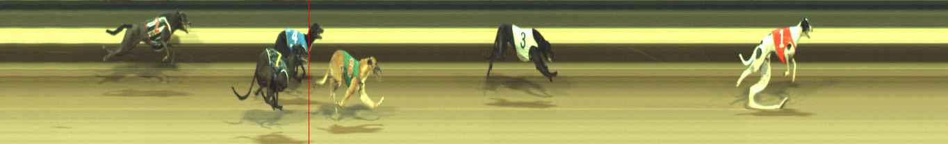 Photo finish for Warragul Race 9