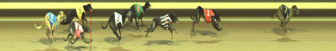 Photo finish for Warragul Race 6