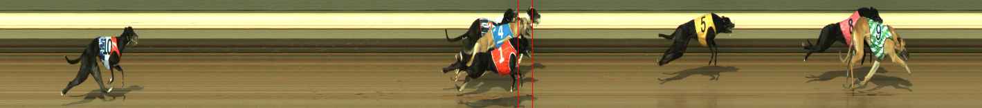 Photo finish for Warragul Race 2