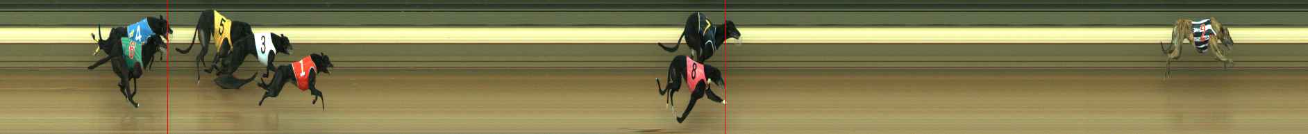 Photo finish for Warragul Race 3