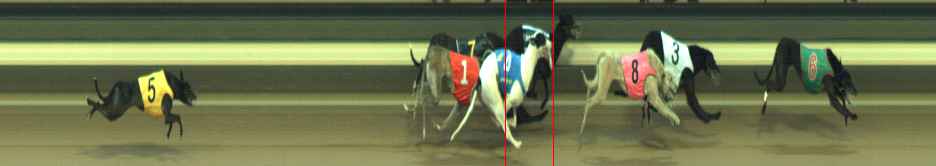 Photo finish for Warragul Race 9
