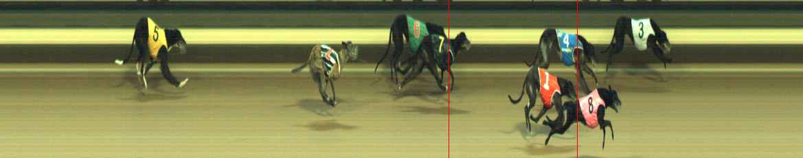 Photo finish for Warragul Race 10