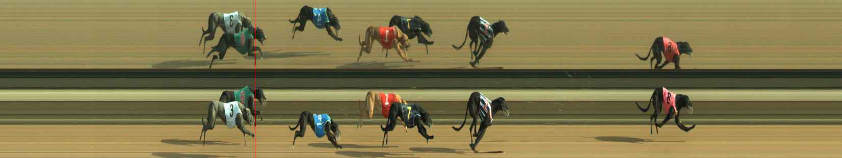 Photo finish for Warragul Race 4