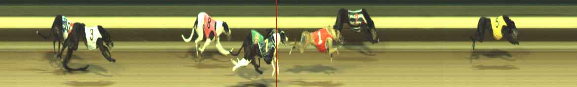 Photo finish for Warragul Race 3