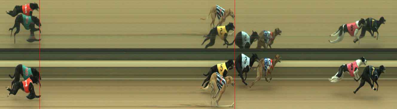 Photo finish for Warragul Race 4