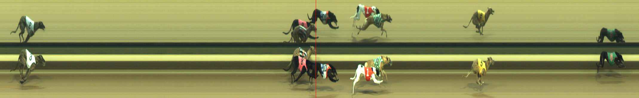 Photo finish for Warragul Race 9