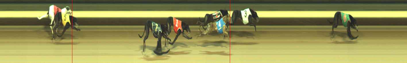 Photo finish for Warragul Race 6