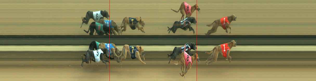 Photo finish for Warragul Race 7