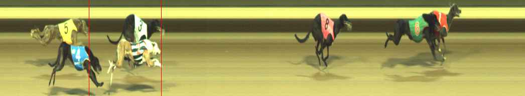 Photo finish for Warragul Race 7