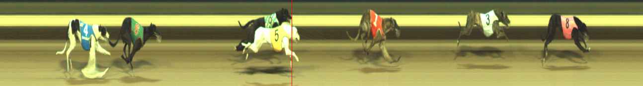 Photo finish for Warragul Race 10
