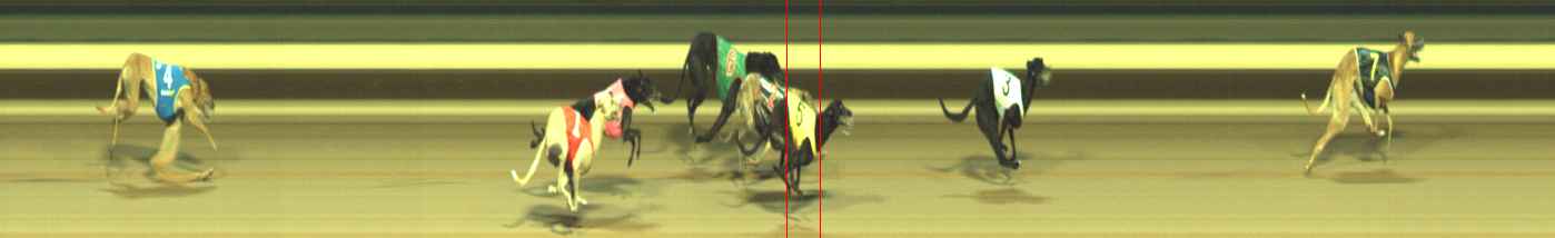 Photo finish for Warragul Race 8