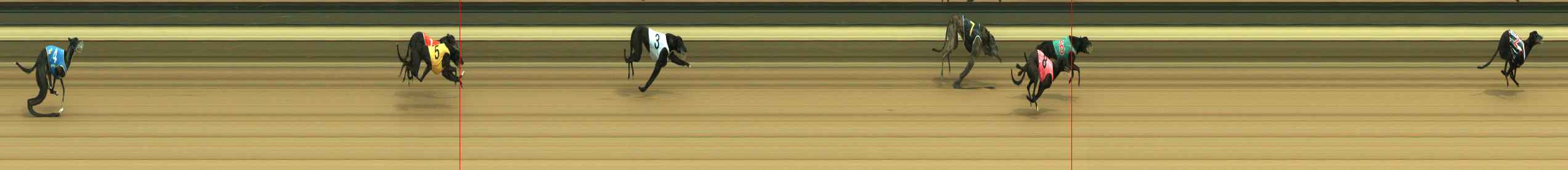 Photo finish for Warragul Race 1