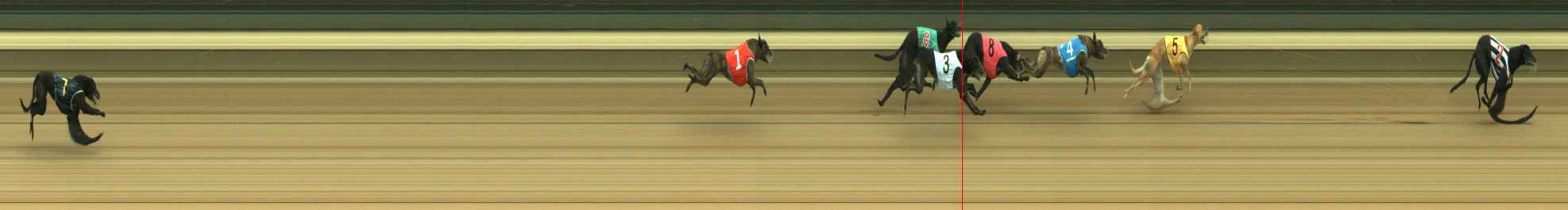 Photo finish for Warragul Race 3