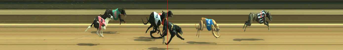 Photo finish for Warragul Race 7